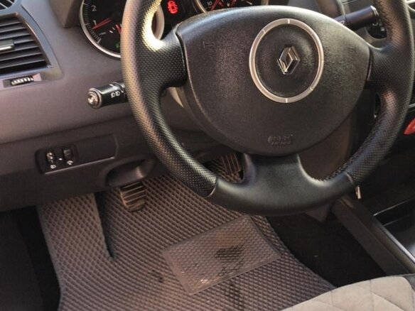 2008 Renault Megane II Рестайлинг, голубой, 420000 рублей - вид 6