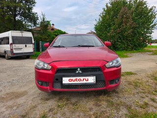 2008 Mitsubishi Lancer X, красный, 550000 рублей, вид 2