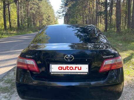 2010 Toyota Camry VI (XV40) Рестайлинг, чёрный, 1070000 рублей, вид 5