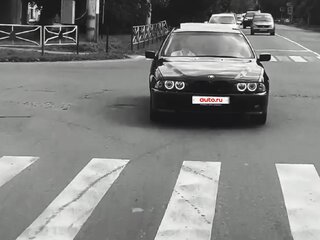 1998 BMW 5 серии 520i IV (E39), чёрный, 500000 рублей, вид 4