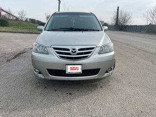 2005 Mazda MPV II (LW) Рестайлинг, серый, 800000 рублей, вид 2