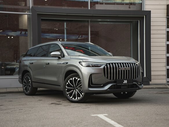 2025 Jaecoo J8, серебристый - вид 5
