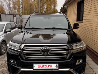 2016 Toyota Land Cruiser 200 Series Рестайлинг 2, чёрный, 5900000 рублей, вид 5