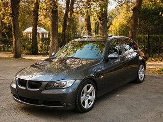 2008 BMW 3 серии 320d V (E90/E91/E92/E93) Рестайлинг, серый, 1140000 рублей, вид 2