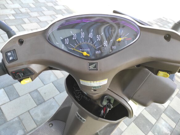 2004 Honda Dio, бежевый, 89000 рублей - вид 12