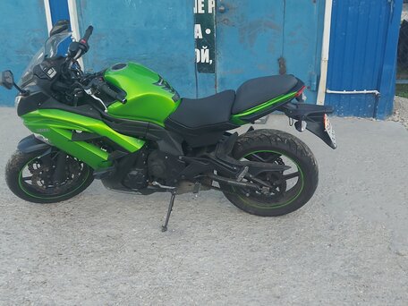2013 Kawasaki Ninja 650, зелёный, 600000 рублей, вид 5