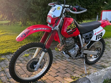 2004 Honda XR 250, красный, 313000 рублей, вид 1
