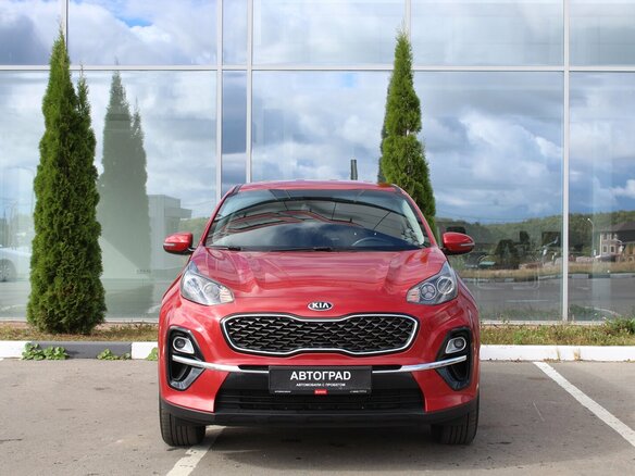 2019 Kia Sportage IV Рестайлинг, красный, 1930000 рублей - вид 1