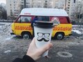 1990 Volkswagen Transporter T4, жёлтый - вид 9