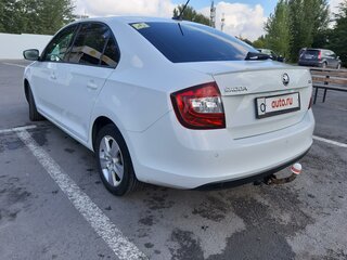 2017 Skoda Rapid I Рестайлинг, белый, 1320000 рублей, вид 3