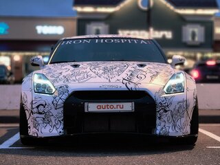 2015 Nissan GT-R I Рестайлинг 2, белый, 9950000 рублей, вид 4