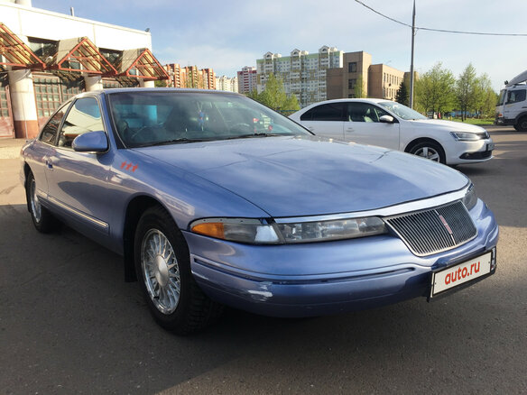 1993 Lincoln Mark VIII I, голубой - вид 5