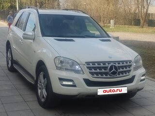 2010 Mercedes-Benz M-Класс 350 II (W164) Рестайлинг, белый, 1350000 рублей, вид 1