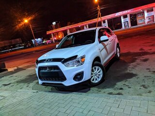 2013 Mitsubishi ASX I Рестайлинг, белый, 1210000 рублей, вид 1