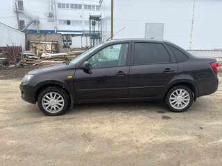 2013 Lada (ВАЗ) Granta I, коричневый, 240000 рублей, вид 4