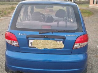 2011 Daewoo Matiz I Рестайлинг, синий, 260000 рублей, вид 4
