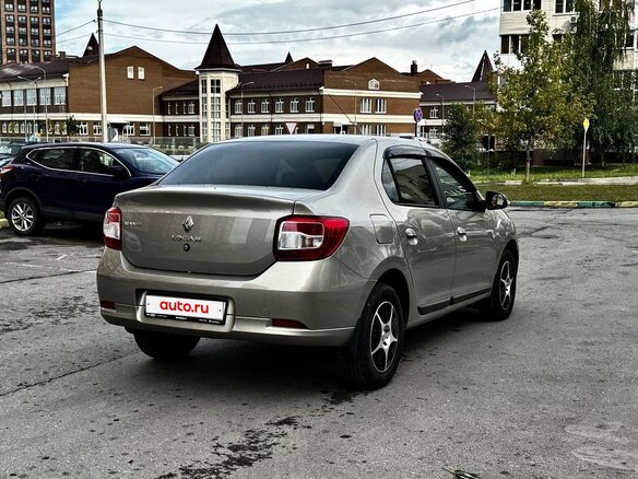 2014 Renault Logan II, бежевый - вид 7