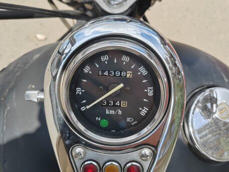 1995 Kawasaki VN400 Vulcan, чёрный, 285000 рублей, вид 2