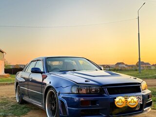 1999 Nissan Skyline X (R34), синий, 1580000 рублей, вид 2