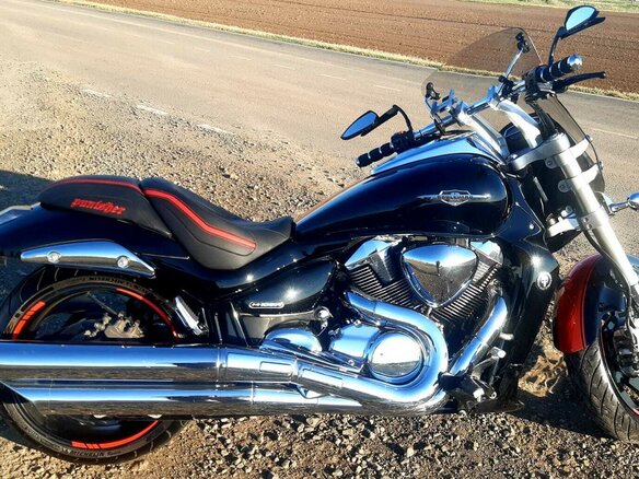 2012 Suzuki Boulevard M109R, чёрный, 1100000 рублей - вид 10