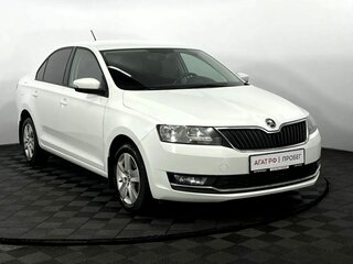 2018 Skoda Rapid I Рестайлинг, белый, 1155000 рублей, вид 4