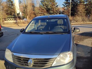 2011 Renault Logan I Рестайлинг, синий, 790000 рублей, вид 2