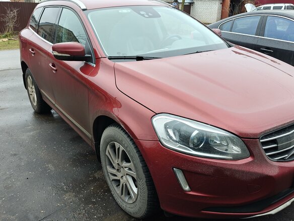 2014 Volvo XC60 I Рестайлинг, красный, 2450000 рублей