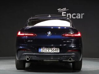 2025 BMW X4 20d II (G02) Рестайлинг, синий, 7520292 рублей, вид 4