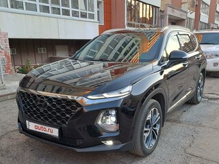 2019 Hyundai Santa Fe IV, чёрный, 3900000 рублей, вид 1