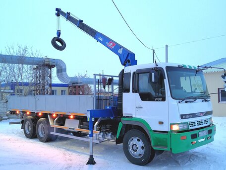 1995 Hino Profia, белый, 6300000 рублей, вид 1