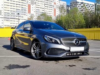 2016 Mercedes-Benz A-Класс 180 III (W176) Рестайлинг, серый, 1880000 рублей, вид 1