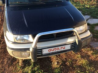 1997 Mitsubishi Space Wagon II, синий, 300000 рублей, вид 5