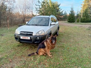 2008 Hyundai Tucson I, серый, 620000 рублей, вид 2
