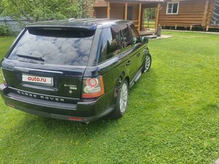 2009 Land Rover Range Rover Sport I Рестайлинг, синий, 1600000 рублей, вид 3
