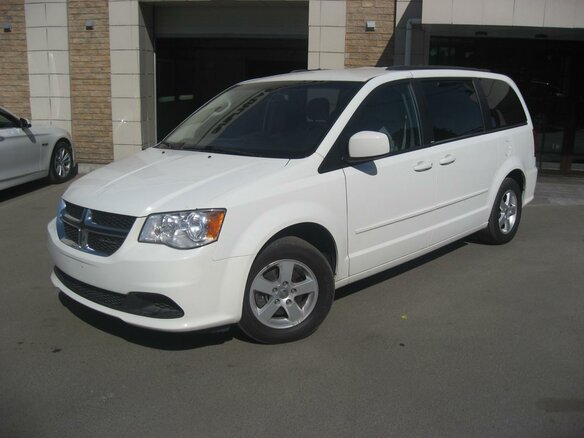 2012 Dodge Caravan Grand V, белый