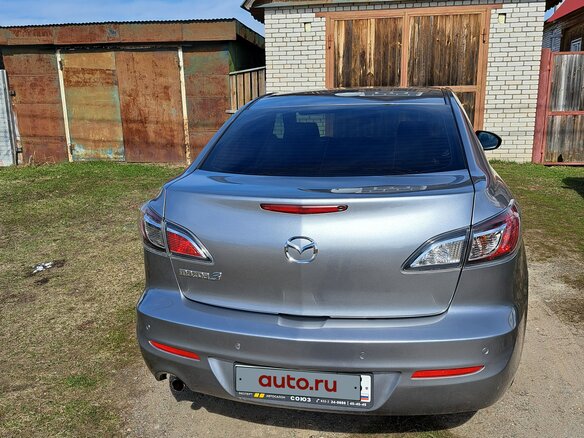 2012 Mazda 3 II (BL) Рестайлинг, серебристый, 1050000 рублей - вид 3