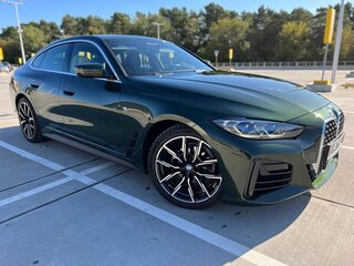 2021 BMW 4 серии Gran Coupe 420d xDrive G22, G23, G26, зелёный, 7000000 рублей, вид 1