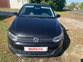 2012 Volkswagen Polo V, чёрный, 530000 рублей, вид 2