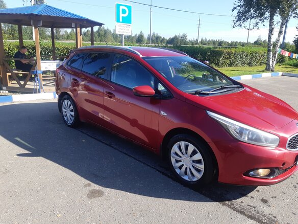 2014 Kia Ceed II, красный, 1100000 рублей