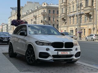 2014 BMW X5 50i III (F15), белый, 3400000 рублей, вид 1