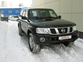 2008 Nissan Patrol V (Y61) Рестайлинг, чёрный, 1500000 рублей, вид 2