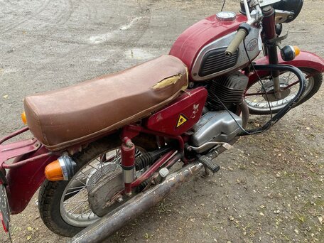 1974 Jawa 350/634, красный, 120000 рублей, вид 3