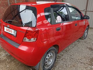 2007 Chevrolet Aveo I, красный, 430000 рублей, вид 4