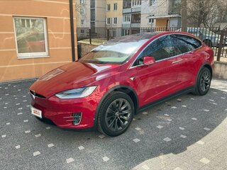 2020 Tesla Model X Long Range Plus I, красный, 6800000 рублей, вид 1