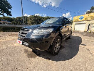 2008 Hyundai Santa Fe II, чёрный, 950000 рублей, вид 3