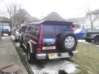 1992 Nissan Patrol IV (Y60), красный, 1290000 рублей, вид 2