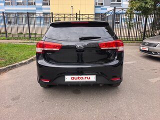2016 Kia Rio III Рестайлинг, чёрный, 855000 рублей, вид 4