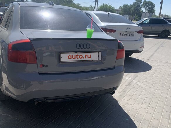 2003 Audi A4 II (B6), серебристый, 1000000 рублей - вид 11