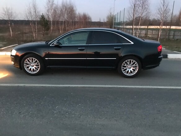 2006 Audi A8 II (D3) Рестайлинг, чёрный - вид 15