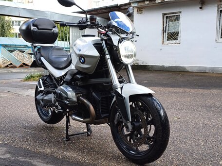 2011 BMW R 1200 R, белый, 700000 рублей, вид 3